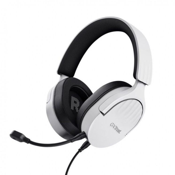 Auriculares Gaming con Micrófono Trust Gaming GXT 489 Fayzo/ Jack 3.5/ Blancos