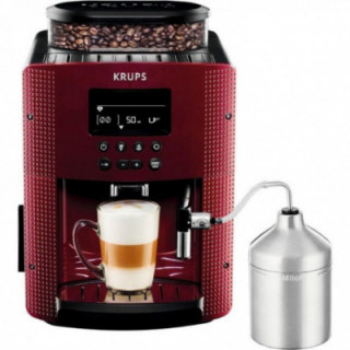 Cafetera expreso krups essential digital/ 1450w/ 15 bares/ roja