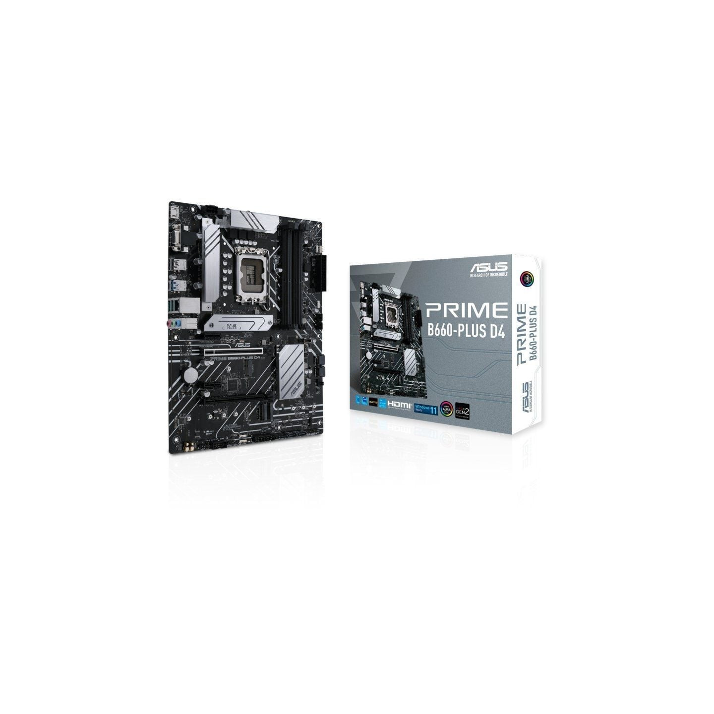 Placa base asus prime b660-plus d4 socket 1700