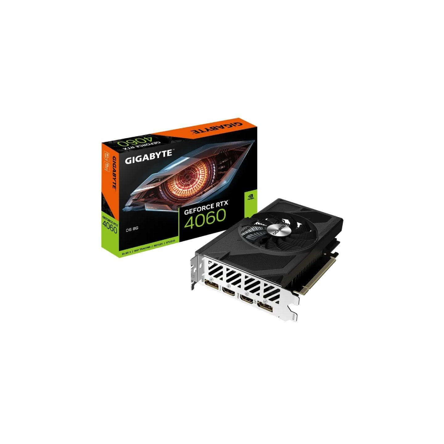 Tarjeta gráfica gigabyte geforce rtx 4060 d6 8g/ 8gb gddr6