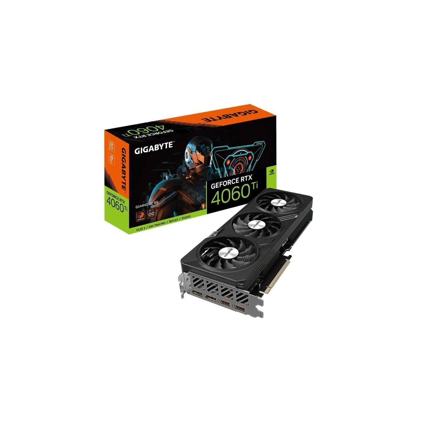 Tarjeta gráfica gigabyte geforce rtx 4060 ti gaming oc 8g/ 8gb gddr6