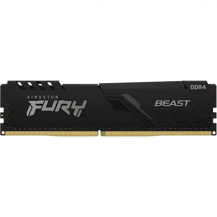 Memoria ram kingston fury beast 16gb/ ddr4/ 2666mhz/ 1.2v/ cl16/ udimm