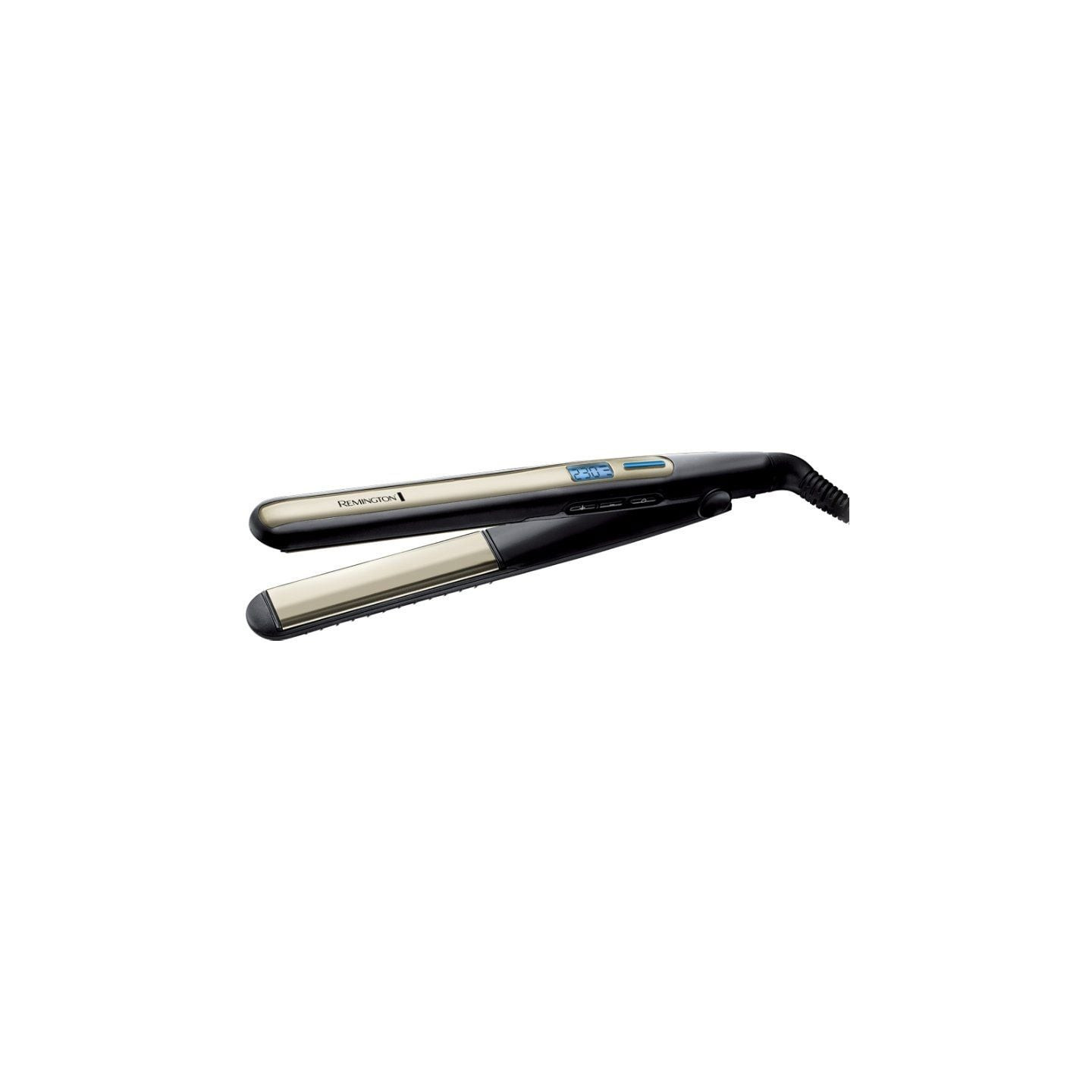 Plancha para el pelo remington sleek and curl/ verde