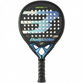 Pala de pádel bullpadel vertex 02 control proline 2020 (fede chingotto)/ azul y negra