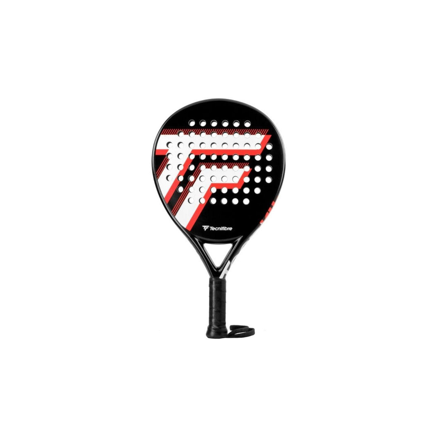 Pala de pádel tecnifibre wall master one/ negra y blanca