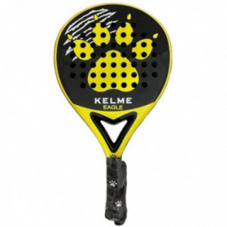 Pala de pádel kelme eagle/ amarilla y negra