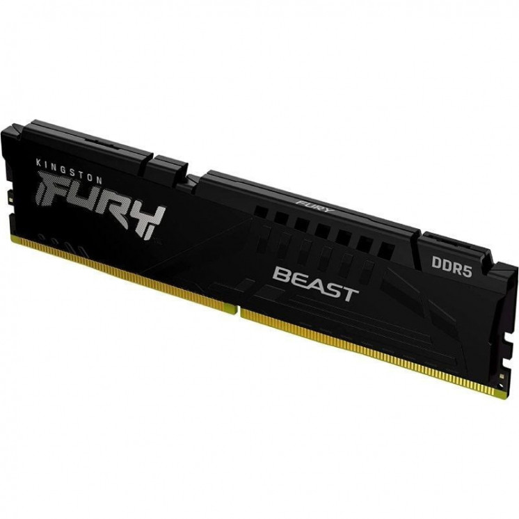 Memoria ram kingston fury beast 32gb/ ddr5/ 5200 mhz/ 1.25v/ cl40/ dimm