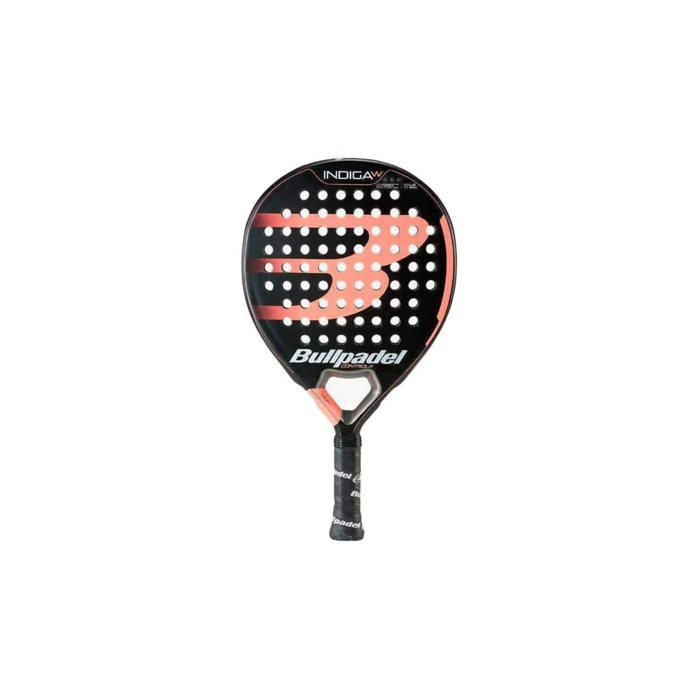 Pala de pádel bullpadel indiga woman 2022/ negra y rosa