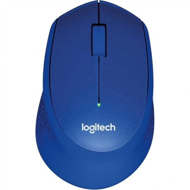 Ratón inalámbrico logitech m330 silent plus/ hasta 1000 dpi/ azul