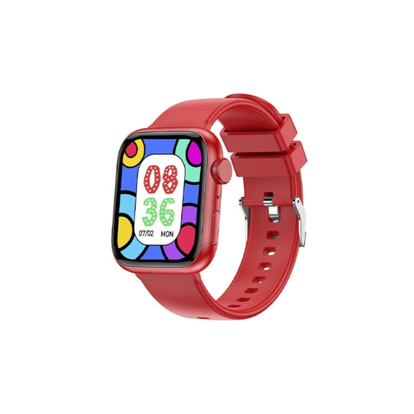 Smartwatch forever igo watch 3 jw-500/ notificaciones/ frecuencia cardíaca/ rojo