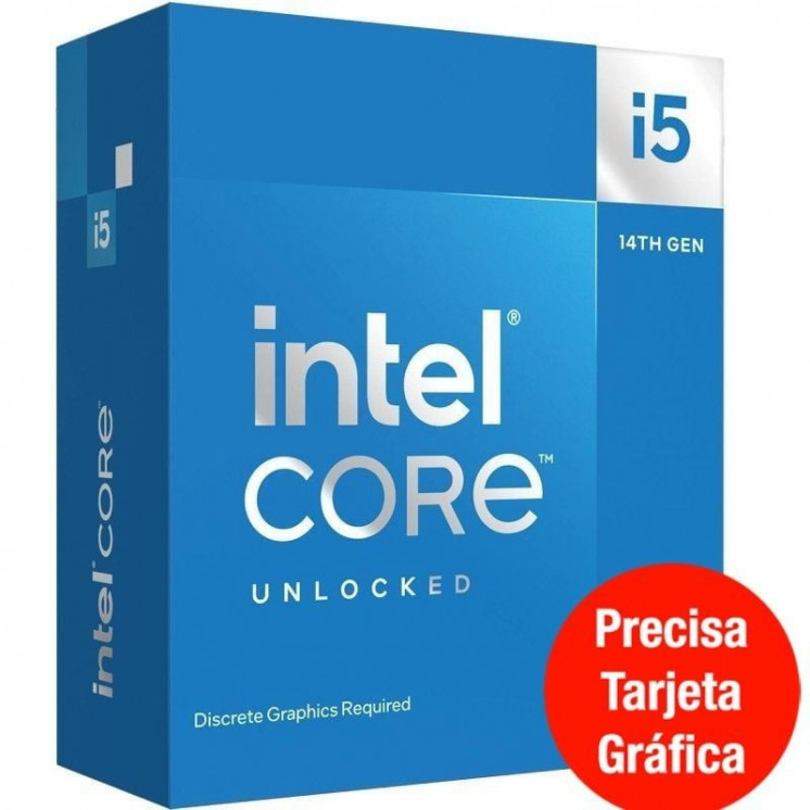 Procesador intel core i5-14600kf 3.50ghz socket 1700