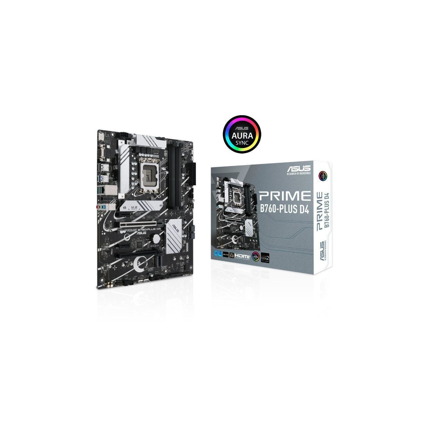 Placa base asus prime b760-plus d4 socket 1700