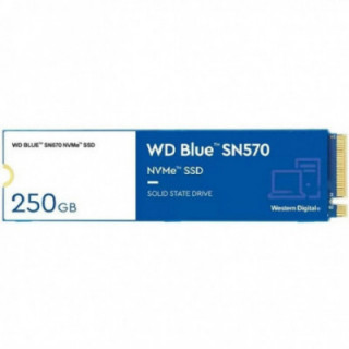 Disco ssd western digital wd blue sn570 250gb/ m.2 2280 pcie