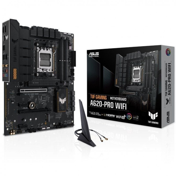 Placa base asus tuf gaming a620-pro wifi socket am5