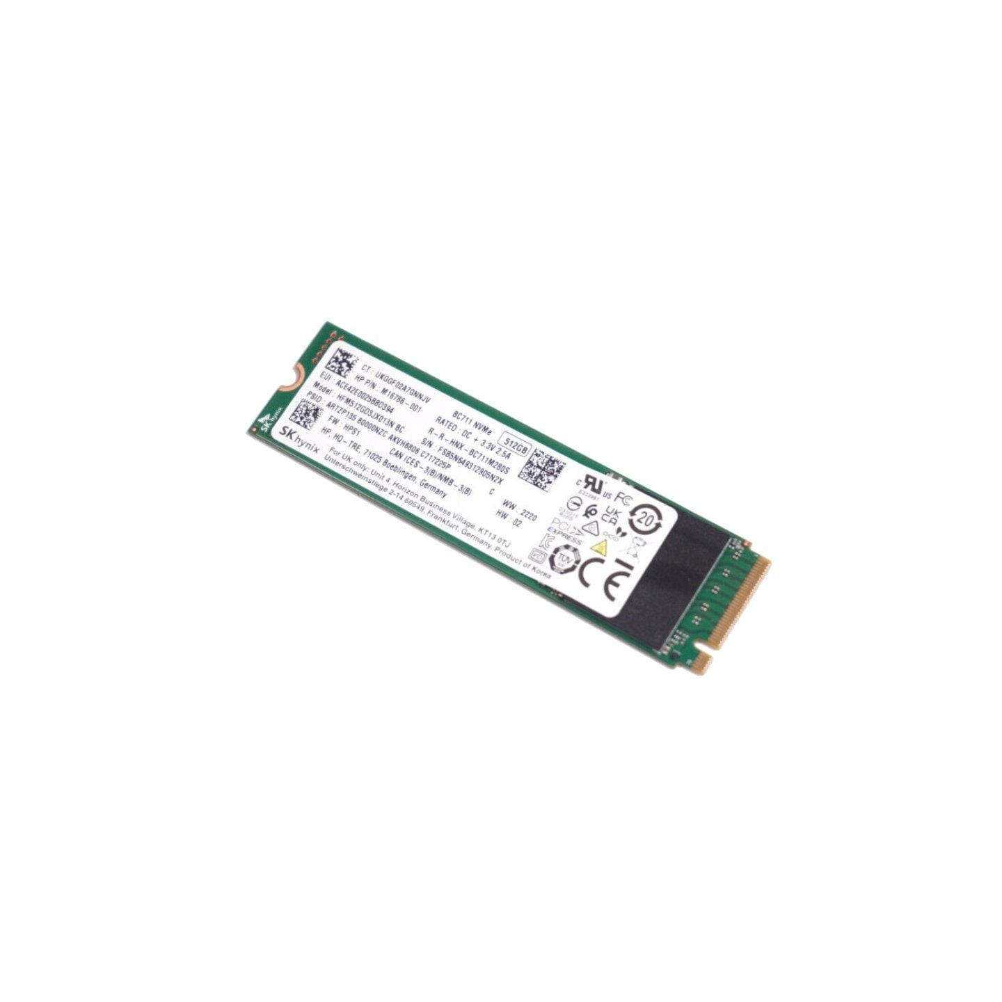 Disco ssd sk hynix bc711 512gb/ m.2 2280 pcie/ full capacity