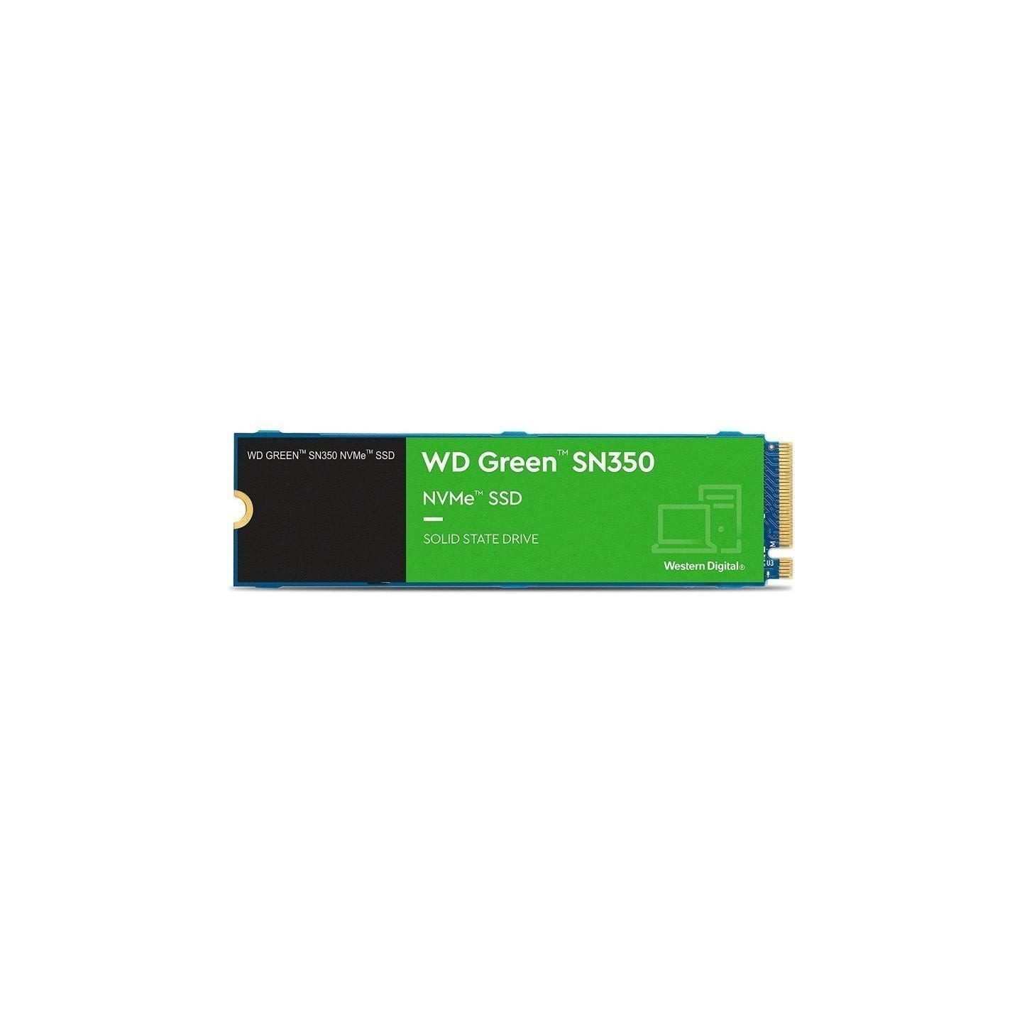 Disco ssd western digital wd green sn350 2tb/ m.2 2280 pcie/ full capacity