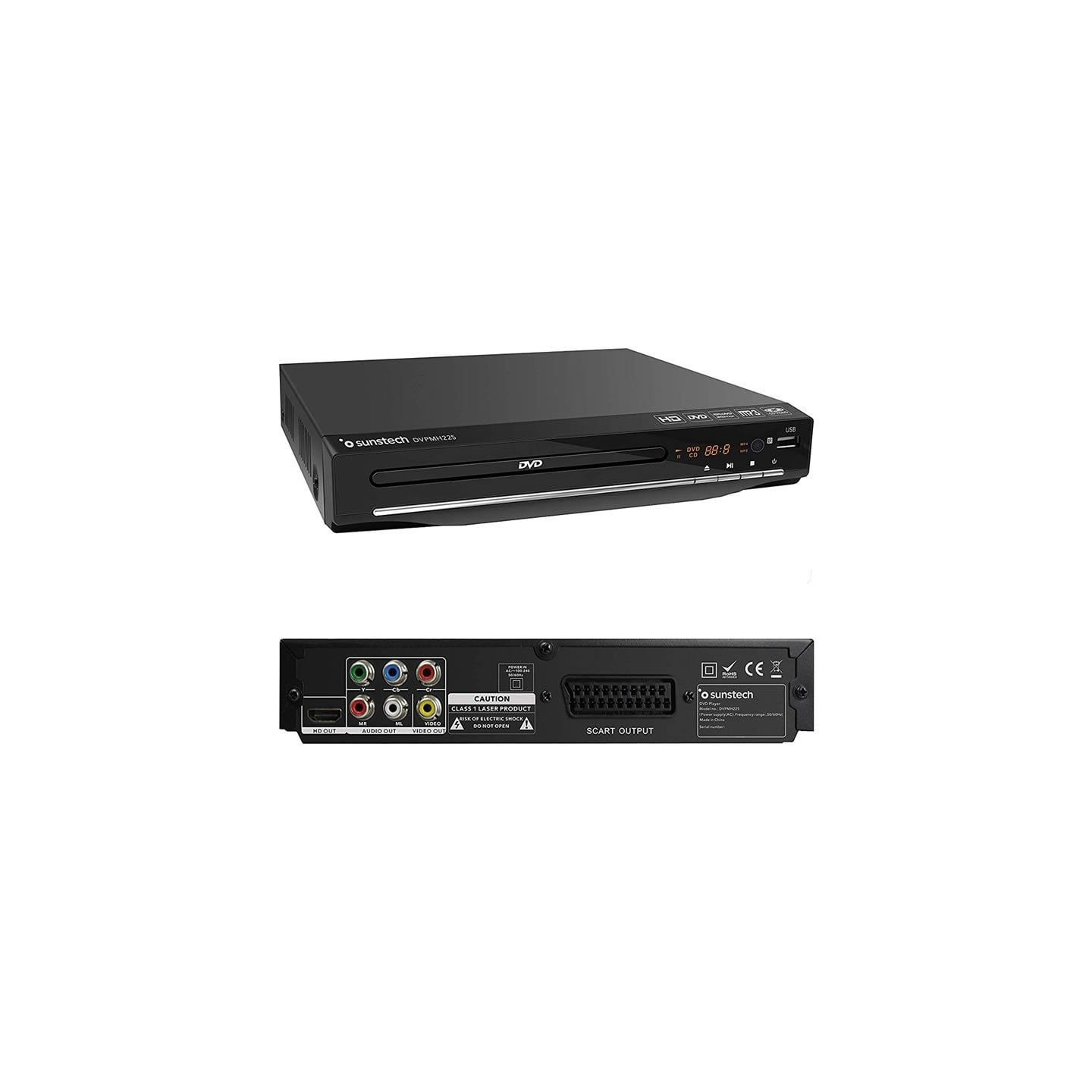 Reproductor dvd sunstech dvpmh225bk