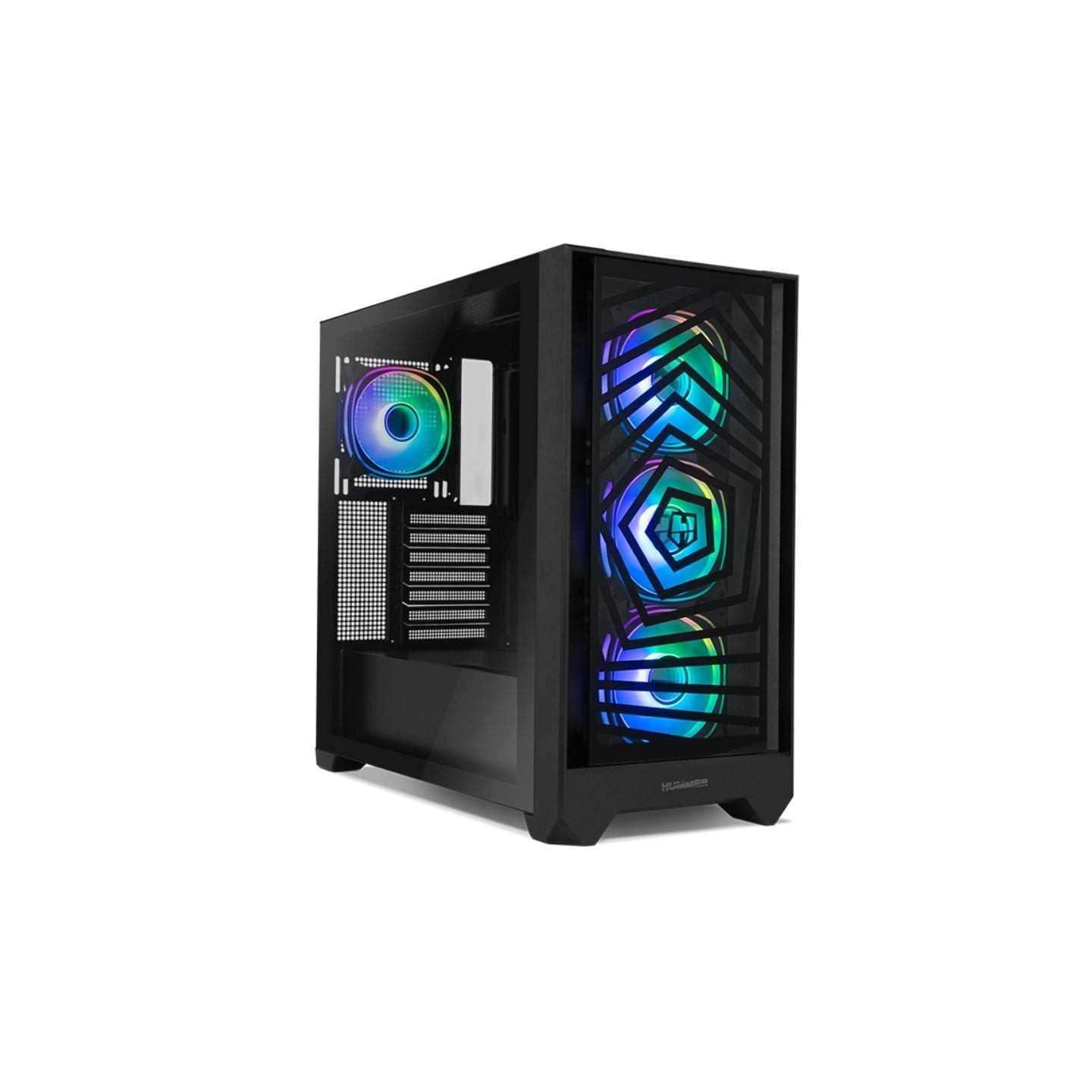 Caja Gaming Semitorre Nox Hummer Plasma