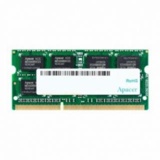 Memoria ram apacer 4gb/ ddr3/ 1600mhz/ 1.5v/ cl11/ sodimm