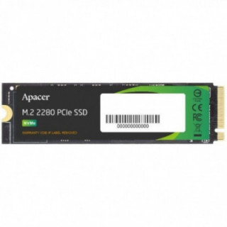 Disco ssd apacer as2280p4u 1tb/ m.2 2280 pcie/ full capacity