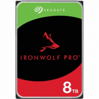 Disco duro seagate ironwolf pro 8tb/ 3.5'/ sata iii/ 256mb