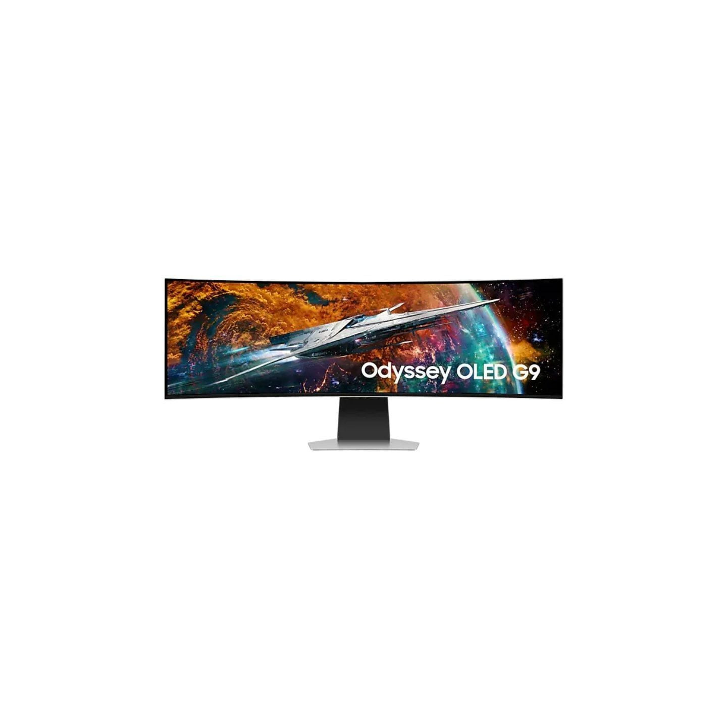 Smart monitor gaming ultrapanorámico curvo samsung odyssey oledg9 s49cg954su 49'/ dual qhd/ 0.03ms/ 240hz/ oled/ regulable en