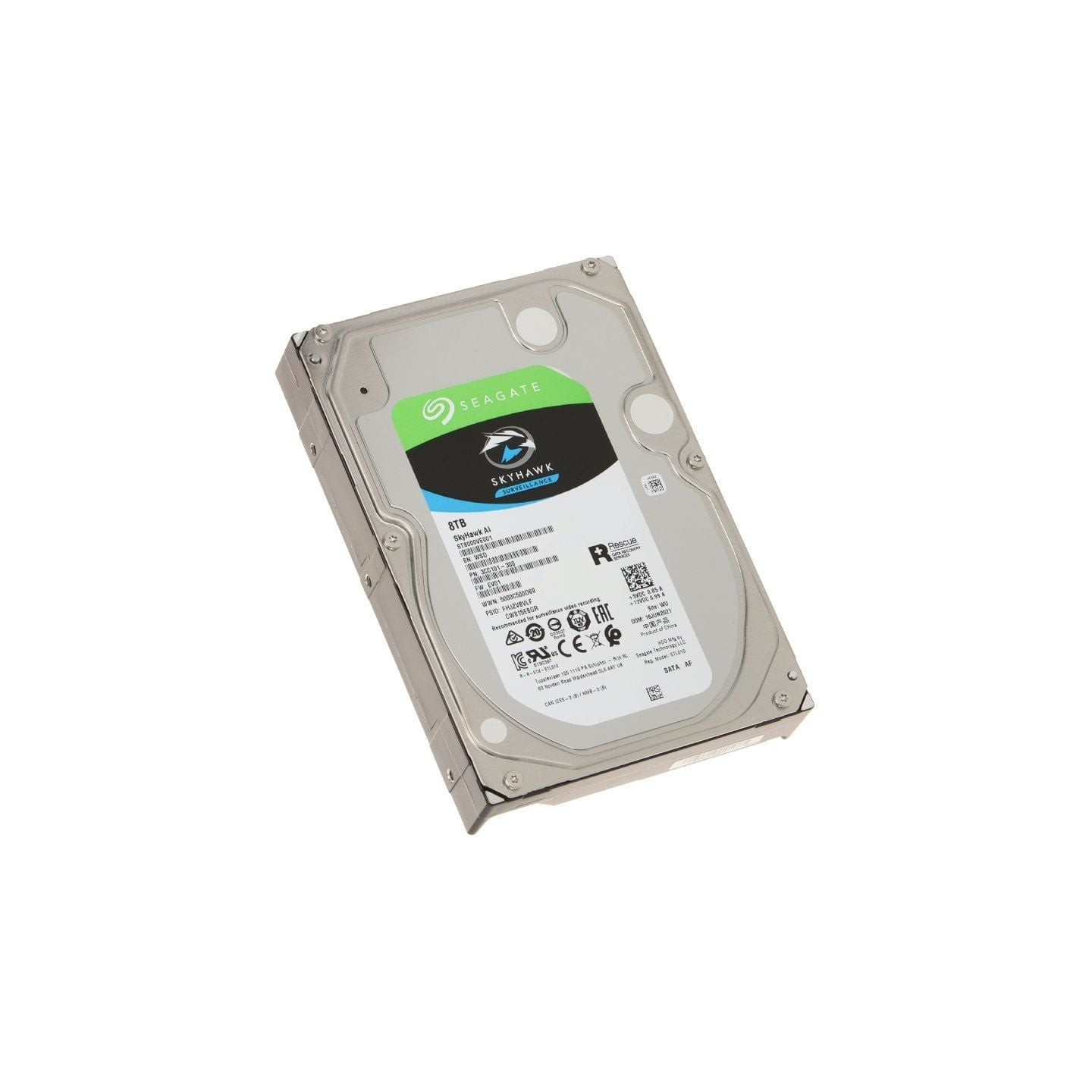 Disco duro seagate skyhawk ai 8tb/ 3.5'/ sata iii/ 256mb