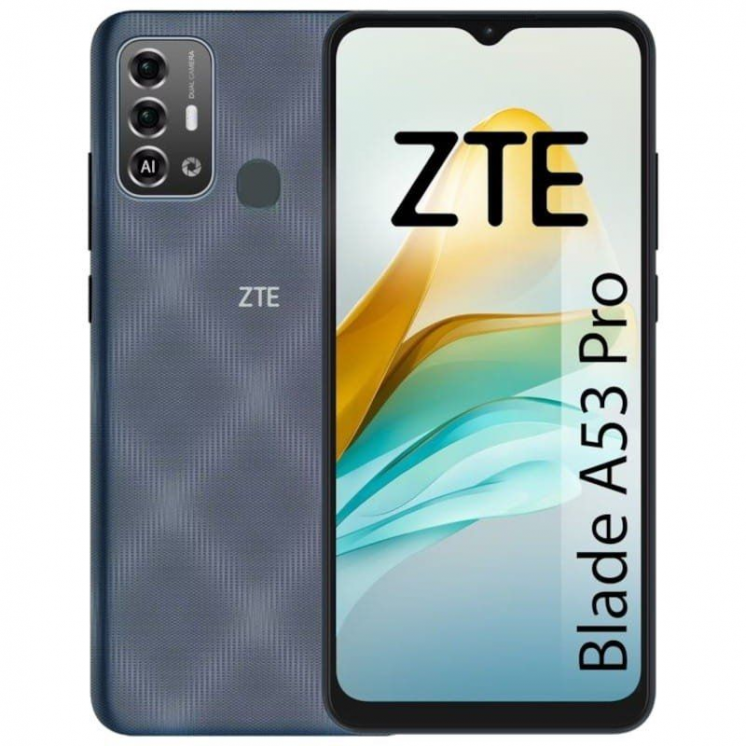 Smartphone zte blade a53 pro 4gb/ 64gb/ 6.52'/ azul medianoche