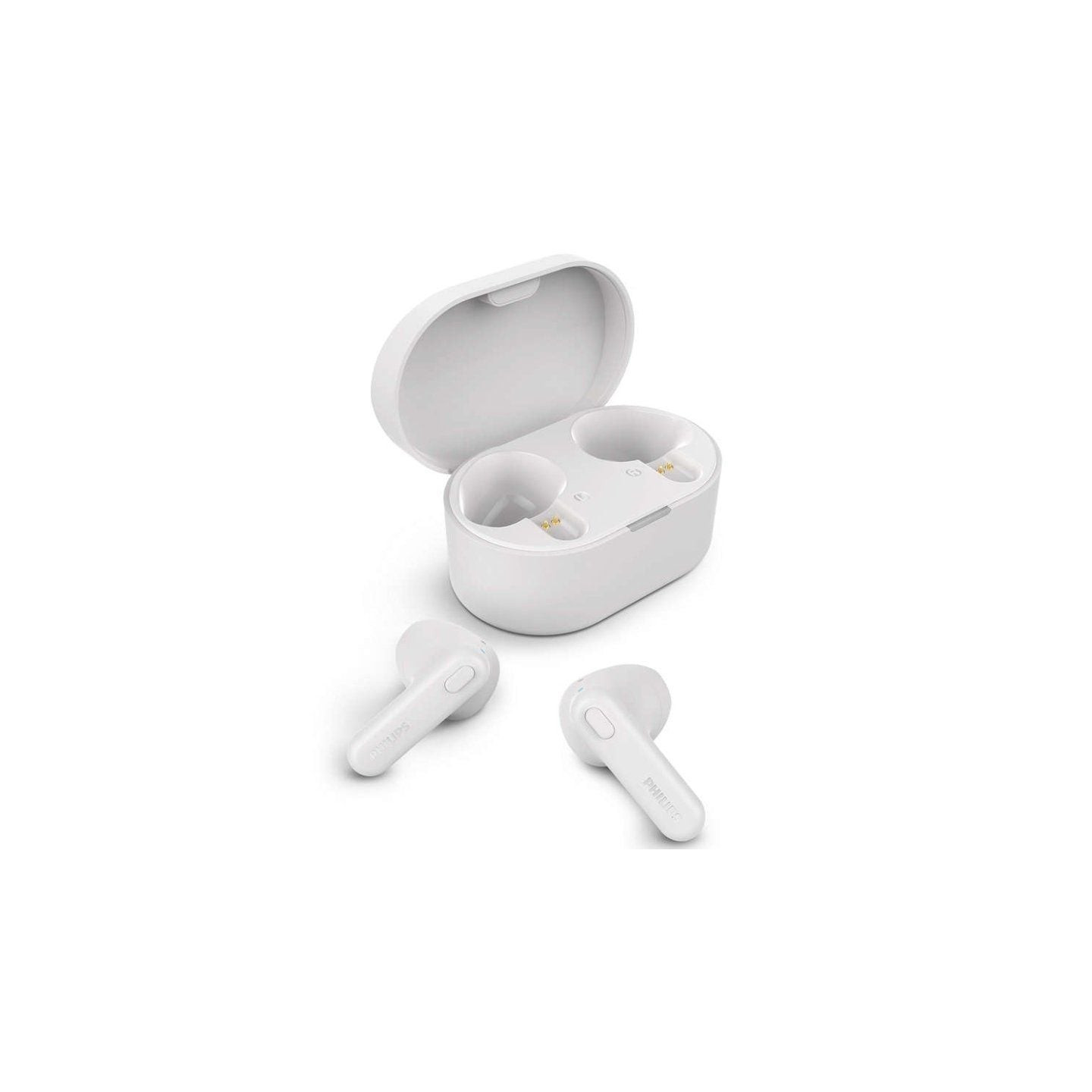 Auriculares inalámbricos philips tat1138wt/ con micrófono/ bluetooth/ blancos